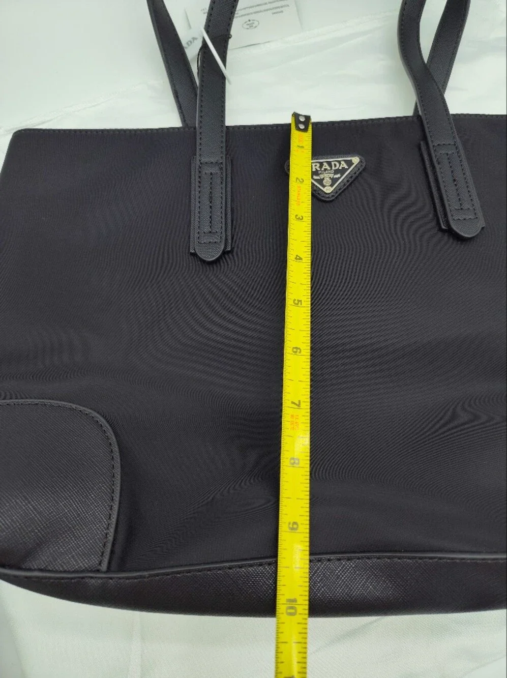 PRADA Black Nylon 3 Piece Tote Crossbody Pouch GWP Set Strap Dust Bag NWT